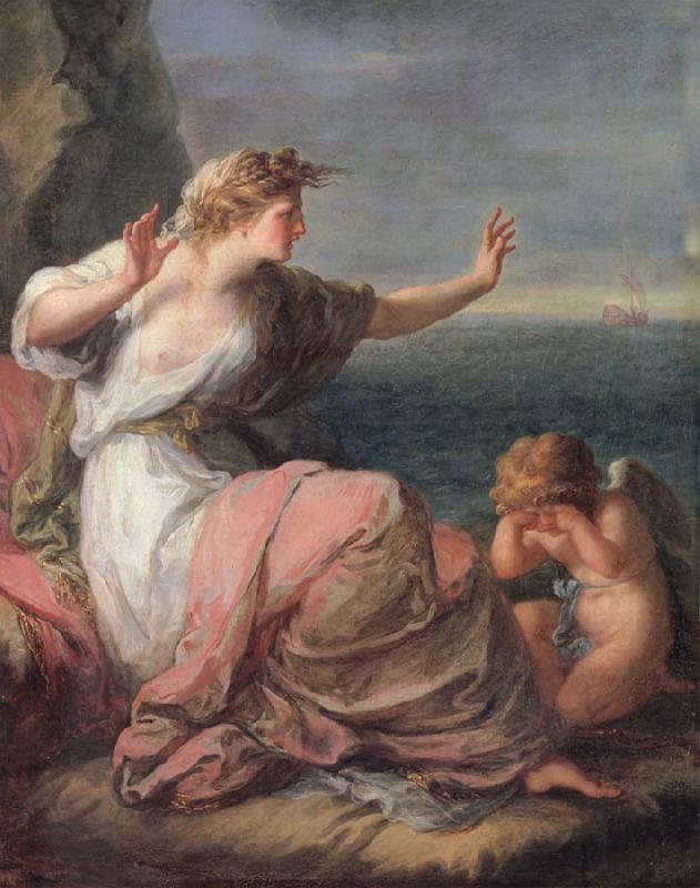 Angelica Kauffmann Ariadne von Theseus Verlassen oil painting image